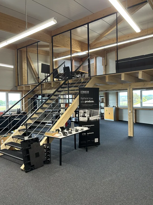 Erweiterter Standort von XTRUDE3D, 2026